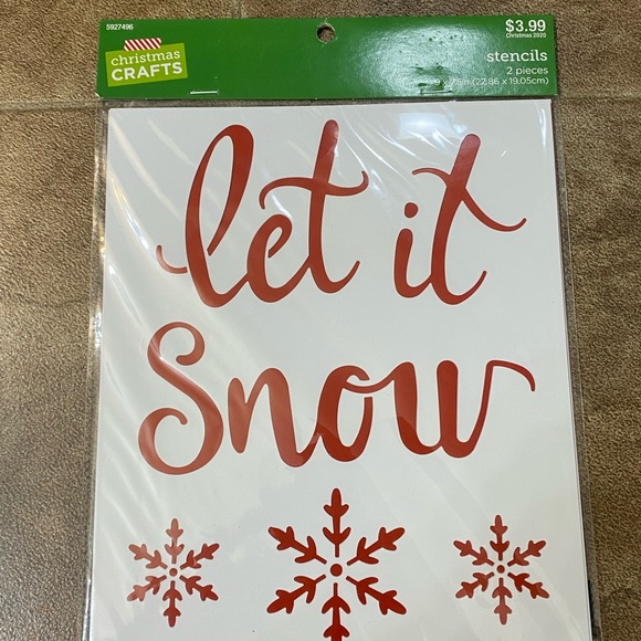 Set of 3 stencils- Christmas - Picture 4 of 4